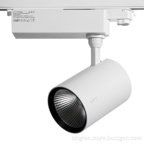 New Mould COB Led Track Light 30w 4 wire Spot Lighting